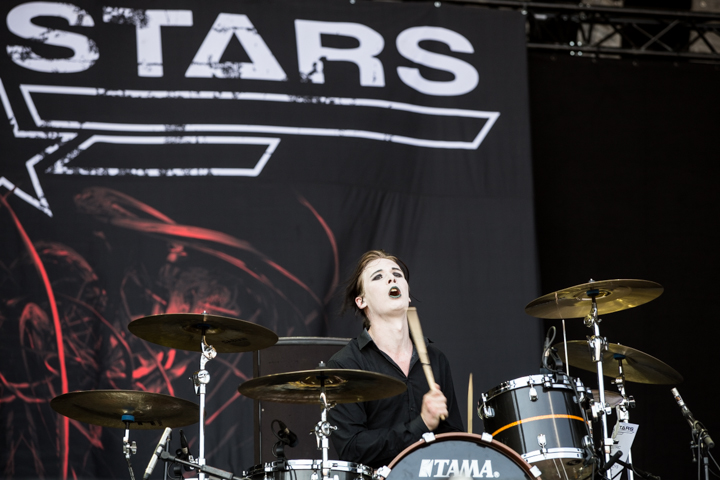 Deathstars @ NOVA ROCK 2015, picture 8, photographed by Dorien Goetschalckx - FrontView Magazine