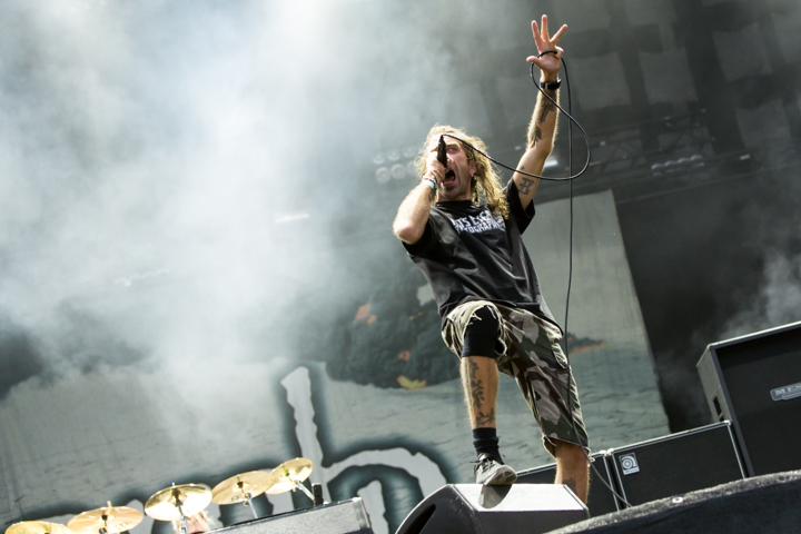 Lamb Of God @ NOVA ROCK 2015, foto 2, foto's door Dorien Goetschalckx - FrontView Magazine