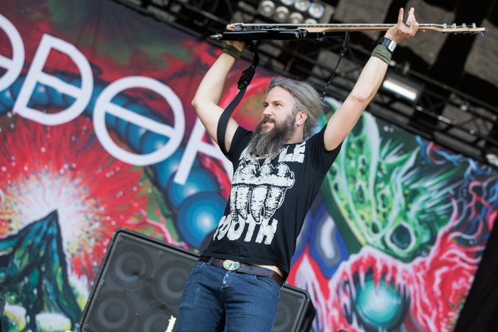 Mastodon @ NOVA ROCK 2015, foto 9, foto's door Dorien Goetschalckx - FrontView Magazine