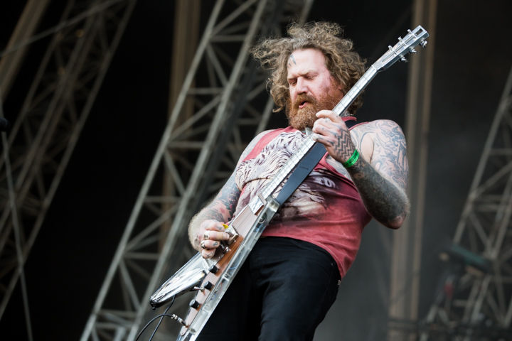 Mastodon @ NOVA ROCK 2015, foto 15, foto's door Dorien Goetschalckx - FrontView Magazine