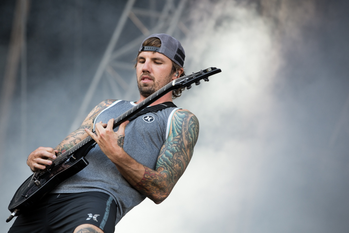 Parkway Drive @ NOVA ROCK 2015, picture 8, photographed by Dorien Goetschalckx - FrontView Magazine