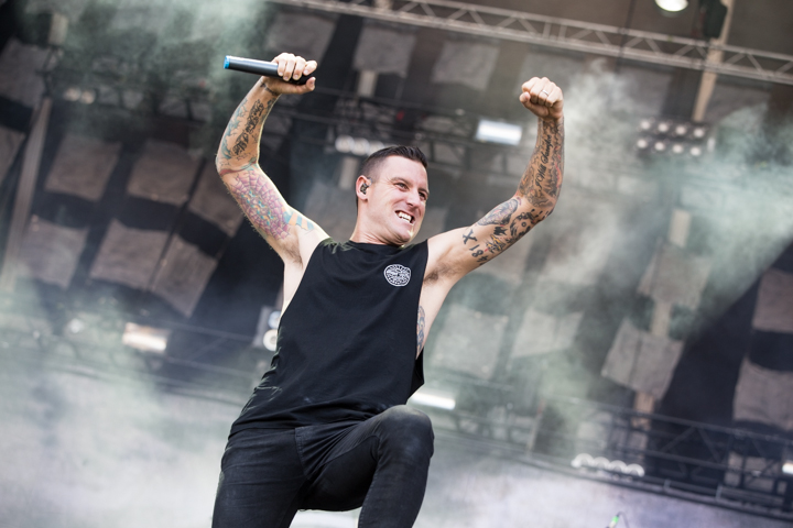 Parkway Drive @ NOVA ROCK 2015, picture 11, photographed by Dorien Goetschalckx - FrontView Magazine