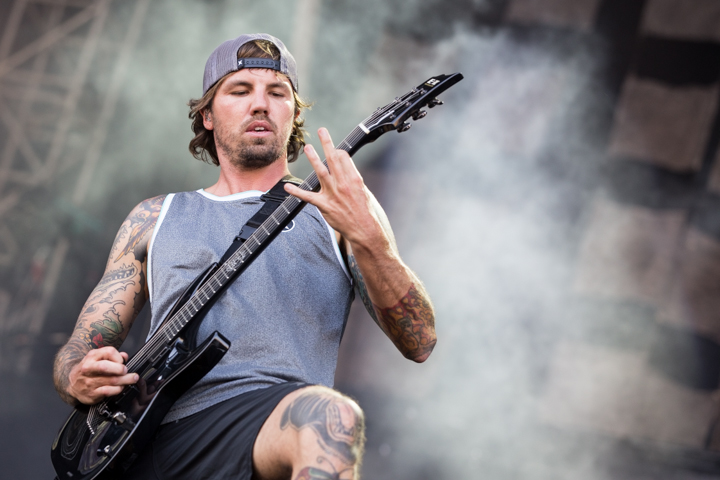 Parkway Drive @ NOVA ROCK 2015, picture 16, photographed by Dorien Goetschalckx - FrontView Magazine