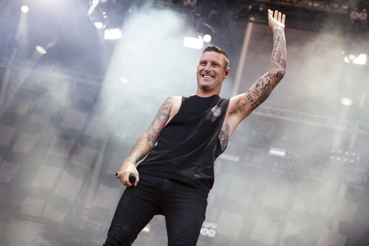 Parkway Drive @ NOVA ROCK 2015, picture 23, photographed by Dorien Goetschalckx - FrontView Magazine