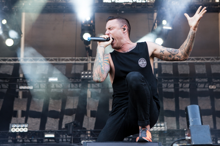 Parkway Drive @ NOVA ROCK 2015, picture 24, photographed by Dorien Goetschalckx - FrontView Magazine