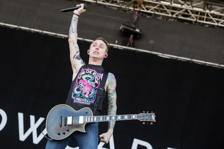 Yellowcard @ NOVA ROCK 2015, foto 1, foto's door Dorien Goetschalckx - FrontView Magazine