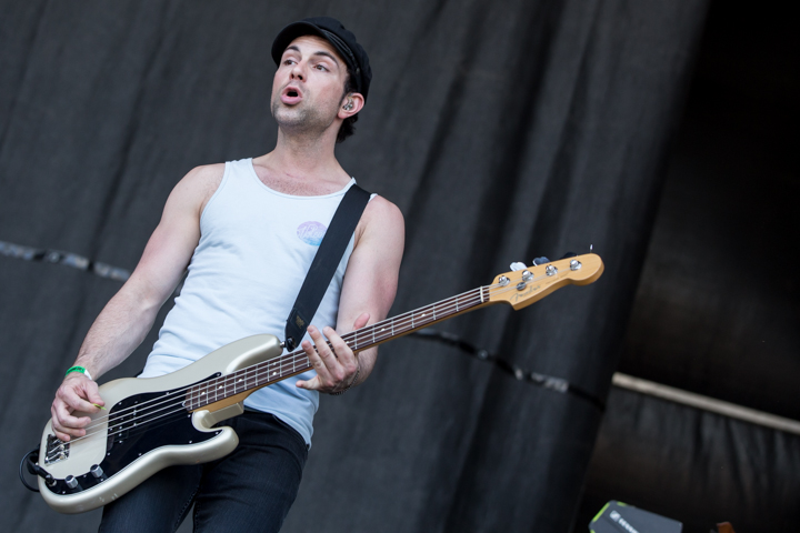 Yellowcard @ NOVA ROCK 2015, foto 4, foto's door Dorien Goetschalckx - FrontView Magazine