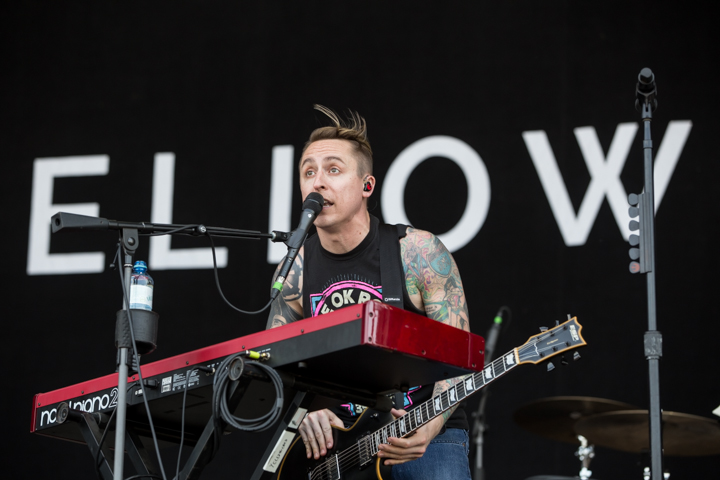 Yellowcard @ NOVA ROCK 2015, foto 6, foto's door Dorien Goetschalckx - FrontView Magazine