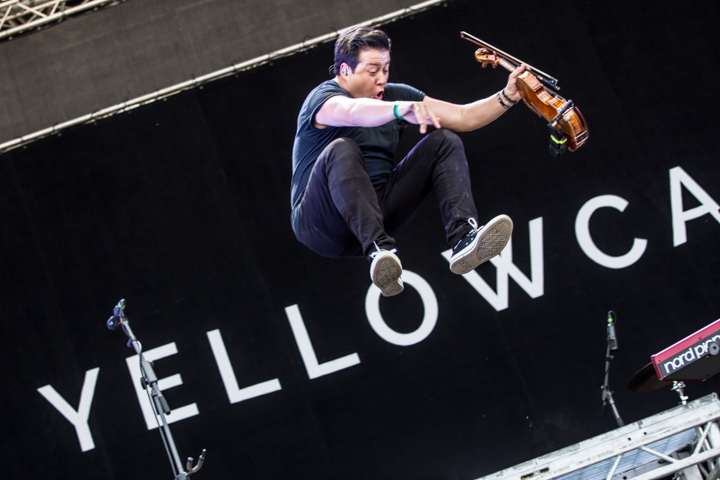 Yellowcard @ NOVA ROCK 2015, foto 11, foto's door Dorien Goetschalckx - FrontView Magazine