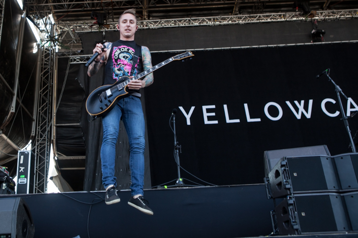 Yellowcard @ NOVA ROCK 2015, foto 12, foto's door Dorien Goetschalckx - FrontView Magazine