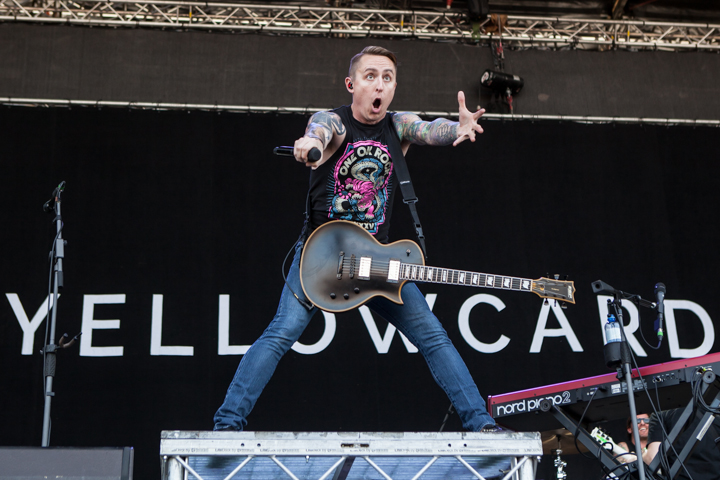 Yellowcard @ NOVA ROCK 2015, foto 15, foto's door Dorien Goetschalckx - FrontView Magazine