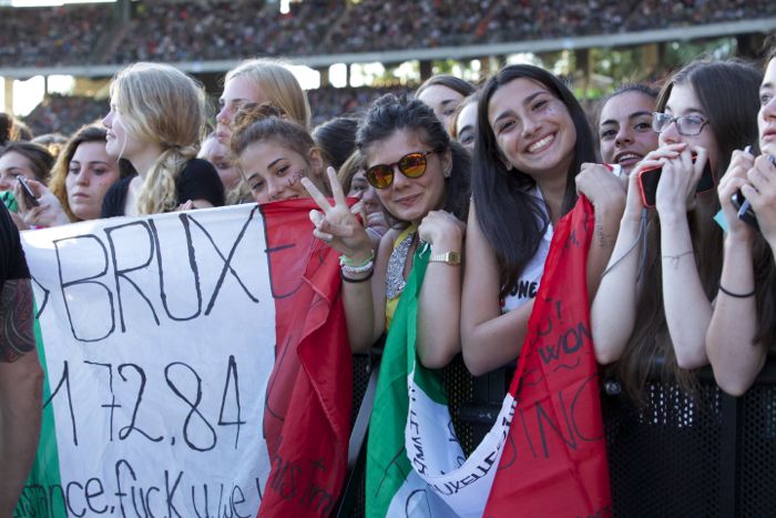 One Direction @ Koning Boudewijnstadion Brussel, foto 2, foto's door Pascal Liagre - FrontView Magazine