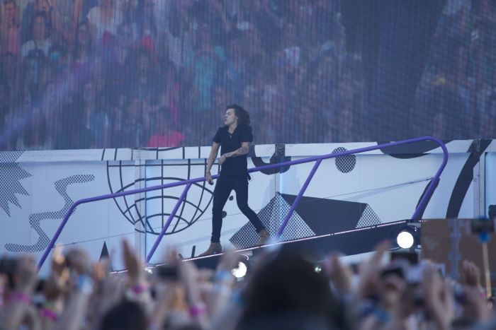 One Direction @ Koning Boudewijnstadion Brussel, foto 9, foto's door Pascal Liagre - FrontView Magazine