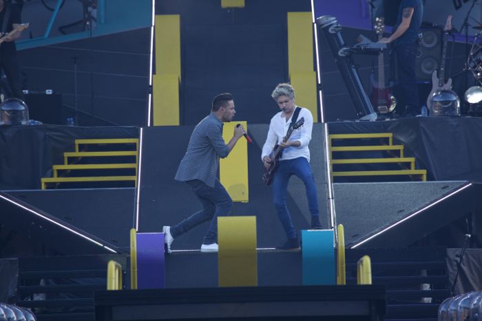 One Direction @ Koning Boudewijnstadion Brussel, foto 12, foto's door Pascal Liagre - FrontView Magazine