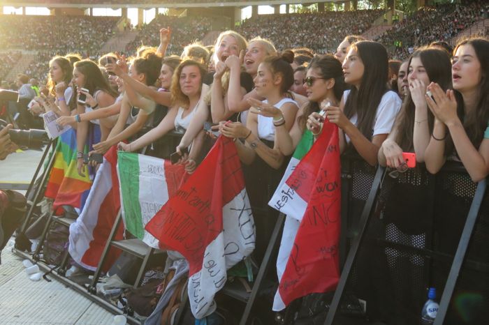 One Direction @ Koning Boudewijnstadion Brussel, foto 52, foto's door Pascal Liagre - FrontView Magazine