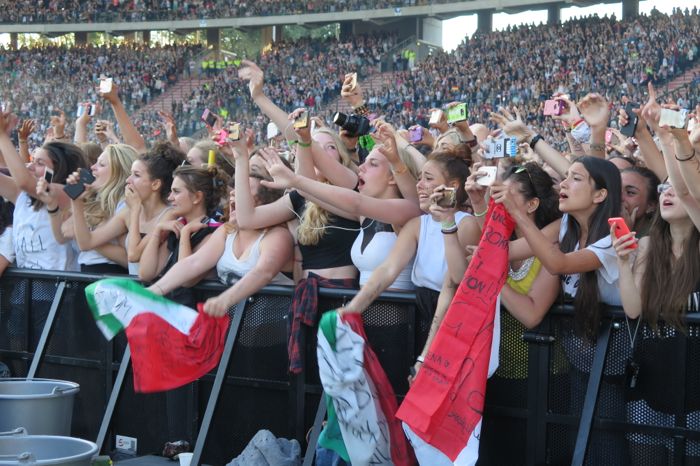 One Direction @ Koning Boudewijnstadion Brussel, foto 59, foto's door Pascal Liagre - FrontView Magazine