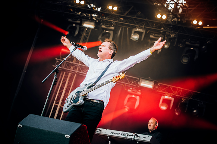 OMD @ Retropop 2015, picture 1, photographed by Elke Briers - FrontView Magazine