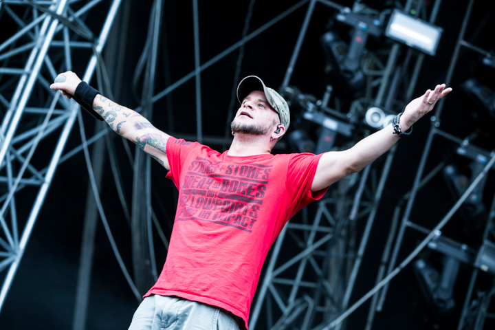 All That Remains @ NOVA ROCK 2015, foto 5, foto's door Dorien Goetschalckx - FrontView Magazine