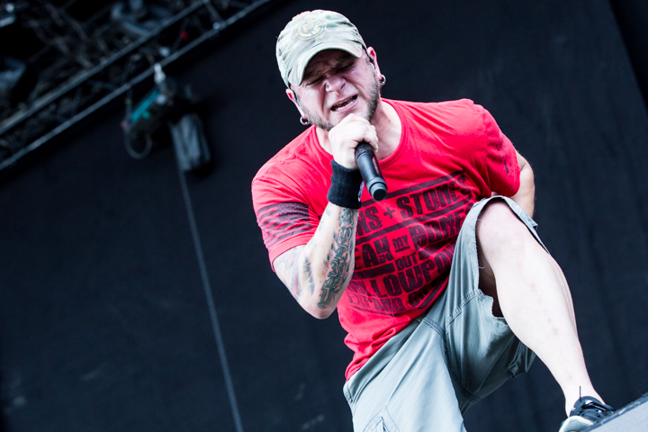 All That Remains @ NOVA ROCK 2015, foto 7, foto's door Dorien Goetschalckx - FrontView Magazine
