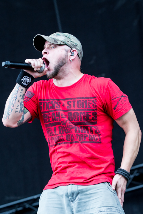 All That Remains @ NOVA ROCK 2015, foto 10, foto's door Dorien Goetschalckx - FrontView Magazine