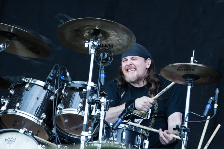 All That Remains @ NOVA ROCK 2015, foto 14, foto's door Dorien Goetschalckx - FrontView Magazine