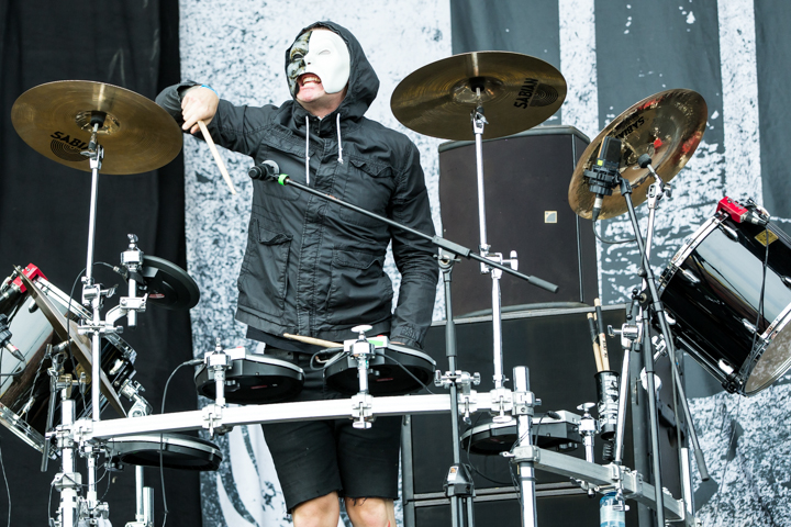 Hollywood Undead @ NOVA ROCK 2015, foto 1, foto's door Dorien Goetschalckx - FrontView Magazine