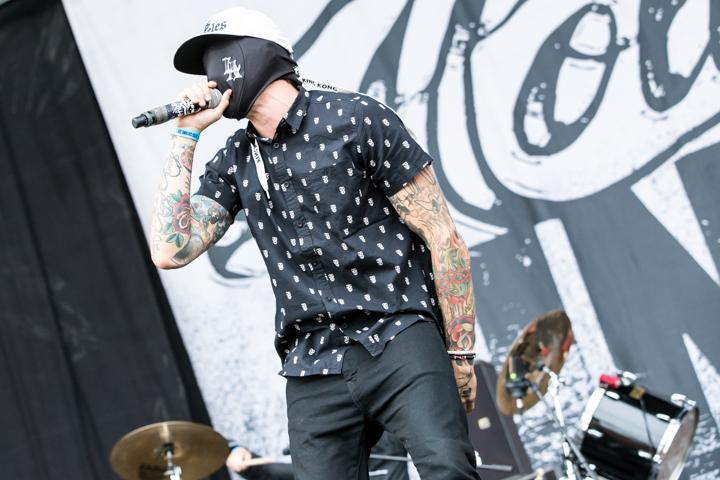 Hollywood Undead @ NOVA ROCK 2015, foto 2, foto's door Dorien Goetschalckx - FrontView Magazine