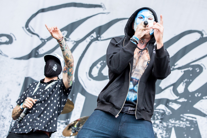 Hollywood Undead @ NOVA ROCK 2015, foto 11, foto's door Dorien Goetschalckx - FrontView Magazine