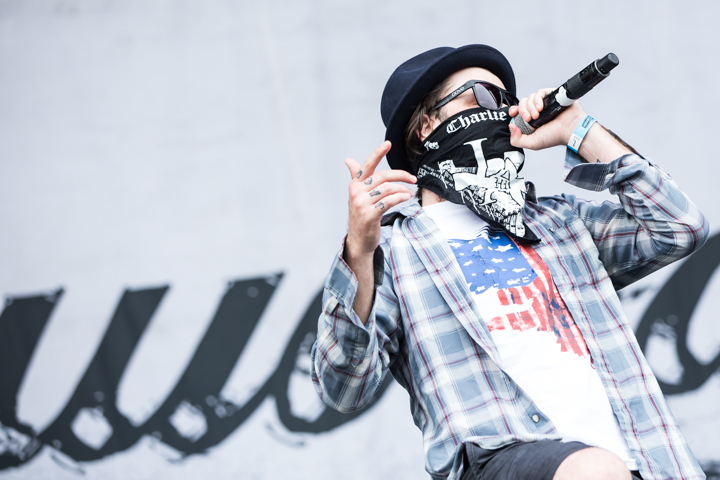 Hollywood Undead @ NOVA ROCK 2015, foto 12, foto's door Dorien Goetschalckx - FrontView Magazine