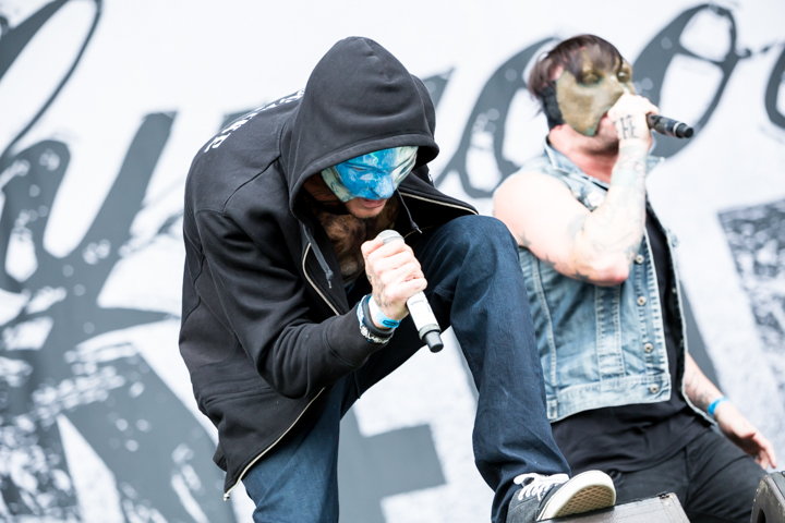 Hollywood Undead @ NOVA ROCK 2015, foto 14, foto's door Dorien Goetschalckx - FrontView Magazine