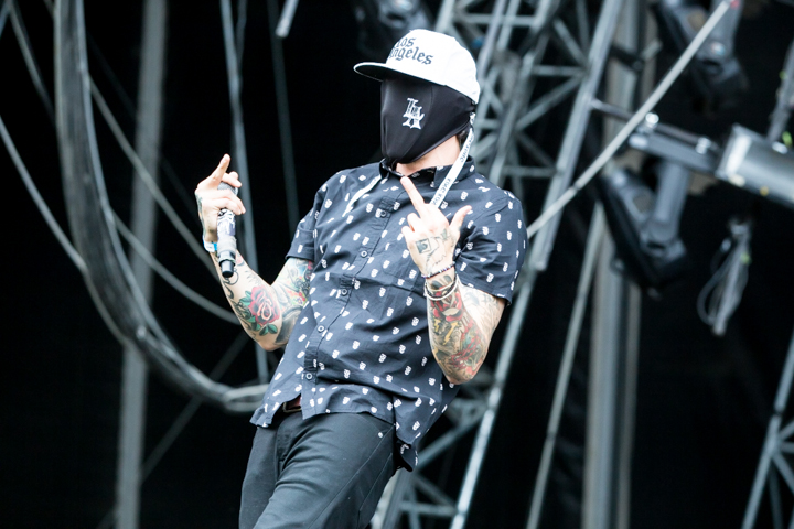 Hollywood Undead @ NOVA ROCK 2015, foto 17, foto's door Dorien Goetschalckx - FrontView Magazine