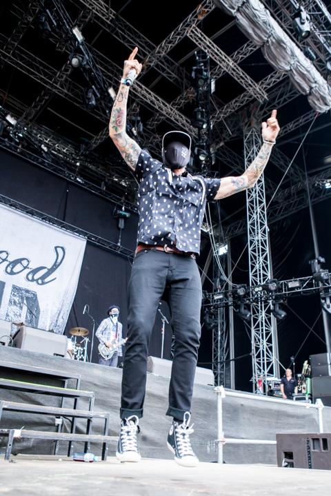 Hollywood Undead @ NOVA ROCK 2015, foto 19, foto's door Dorien Goetschalckx - FrontView Magazine