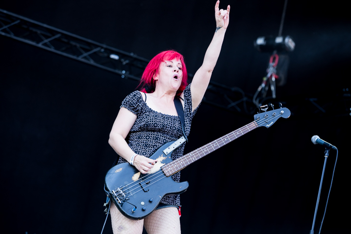 L7 @ NOVA ROCK 2015, foto 3, foto's door Dorien Goetschalckx - FrontView Magazine