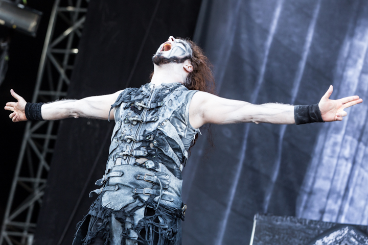 Powerwolf @ NOVA ROCK 2015, picture 2, photographed by Dorien Goetschalckx - FrontView Magazine