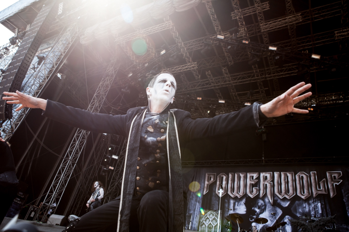 Powerwolf @ NOVA ROCK 2015, picture 20, photographed by Dorien Goetschalckx - FrontView Magazine