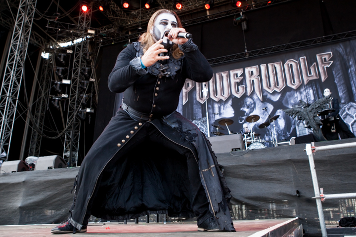 Powerwolf @ NOVA ROCK 2015, picture 24, photographed by Dorien Goetschalckx - FrontView Magazine