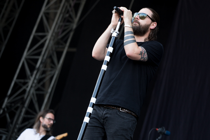 Rea Garvey @ NOVA ROCK 2015, foto 1, foto's door Dorien Goetschalckx - FrontView Magazine