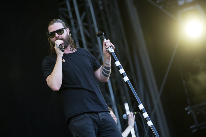 Rea Garvey @ NOVA ROCK 2015, foto 3, foto's door Dorien Goetschalckx - FrontView Magazine