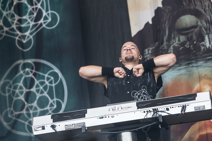 Epica @ NOVA ROCK 2015, foto 2, foto's door Dorien Goetschalckx - FrontView Magazine