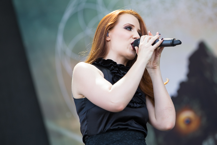 Epica @ NOVA ROCK 2015, foto 3, foto's door Dorien Goetschalckx - FrontView Magazine