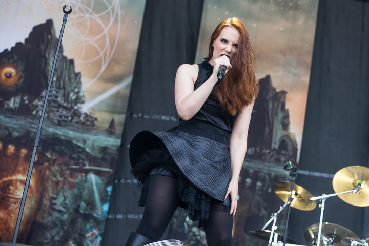 Epica @ NOVA ROCK 2015, foto 4, foto's door Dorien Goetschalckx - FrontView Magazine