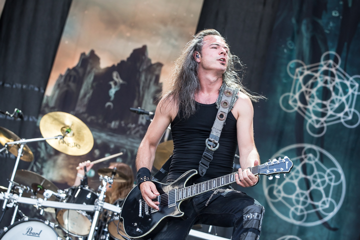 Epica @ NOVA ROCK 2015, foto 9, foto's door Dorien Goetschalckx - FrontView Magazine