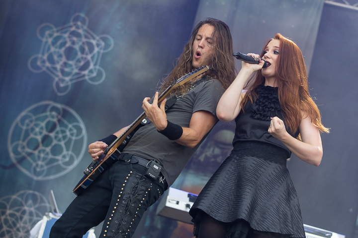 Epica @ NOVA ROCK 2015, foto 21, foto's door Dorien Goetschalckx - FrontView Magazine