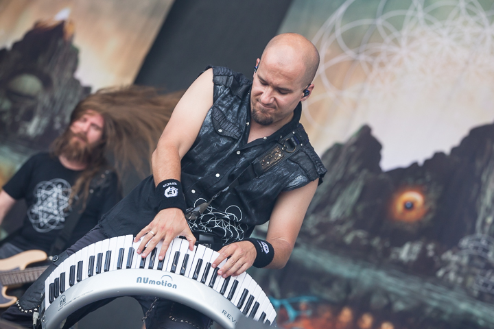 Epica @ NOVA ROCK 2015, foto 22, foto's door Dorien Goetschalckx - FrontView Magazine