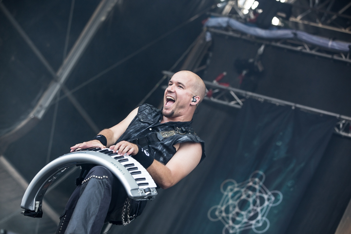 Epica @ NOVA ROCK 2015, foto 24, foto's door Dorien Goetschalckx - FrontView Magazine