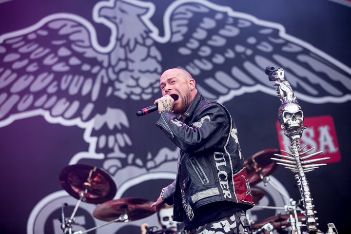 Five Finger Death Punch @ NOVA ROCK 2015, picture 10, photographed by Dorien Goetschalckx - FrontView Magazine
