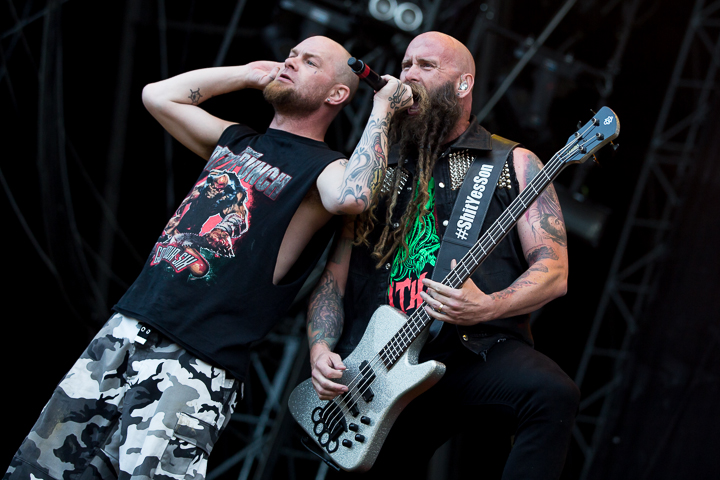 Five Finger Death Punch @ NOVA ROCK 2015, picture 12, photographed by Dorien Goetschalckx - FrontView Magazine