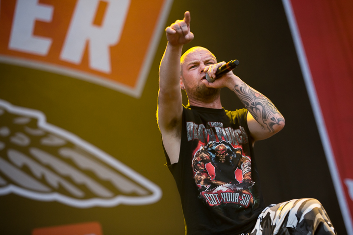 Five Finger Death Punch @ NOVA ROCK 2015, picture 17, photographed by Dorien Goetschalckx - FrontView Magazine