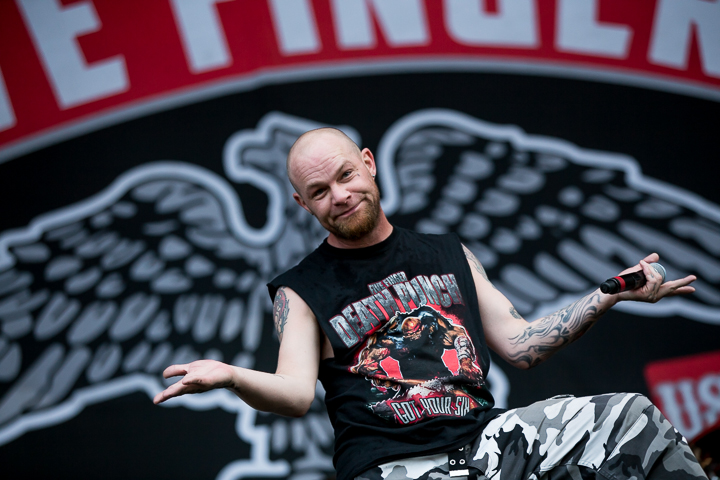 Five Finger Death Punch @ NOVA ROCK 2015, picture 23, photographed by Dorien Goetschalckx - FrontView Magazine
