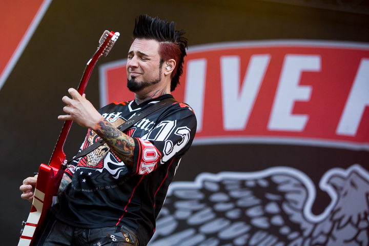 Five Finger Death Punch @ NOVA ROCK 2015, picture 24, photographed by Dorien Goetschalckx - FrontView Magazine